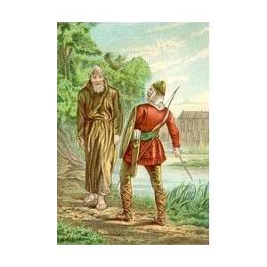 Friar Tuck and Robin Hood 20x30 poster 