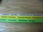 Hitachi EX1800 3 Excavator Technical manuals  