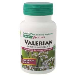  Natures Plus   Valerian Root Ha, 300 mg, 60 capsules 