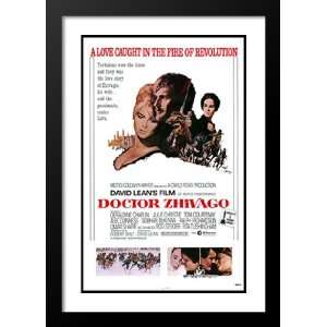 Doctor Zhivago 32x45 Framed and Double Matted Movie Poster   Style A 