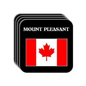  Canada   MOUNT PLEASANT Set of 4 Mini Mousepad Coasters 