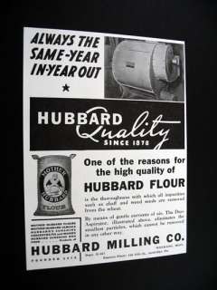 Hubbard Flour Milling Co Duo Aspirator Particle Removal  