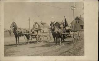 Horse Delivery Wagons Homes   Spokane WA Sta C. Cancel 1912 Photo 