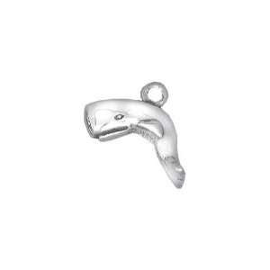 Sterling Silver Whale Charm Arts, Crafts & Sewing