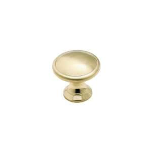  Hint of Heritage Brushed Brass 1 1/4 Knob