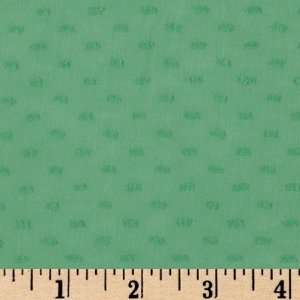  56 Wide Cotton Lawn Swiss Dot Jade Fabric By The Yard 