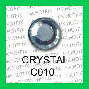 14400 Crystal Clear Iron on Hotfix Rhinestones 4mm 16ss  