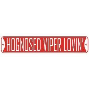   HOGNOSED VIPER LOVIN  STREET SIGN