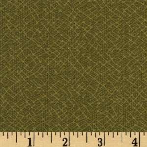  44 Wide Samsara Criss Cross Texture Olive Fabric By The 
