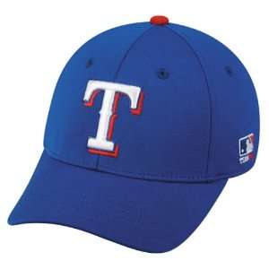  MLB BAMBOO Flex FITTED Med/Lg Texas RANGERS Home BLUE Hat 