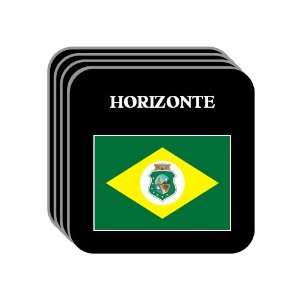  Ceara   HORIZONTE Set of 4 Mini Mousepad Coasters 