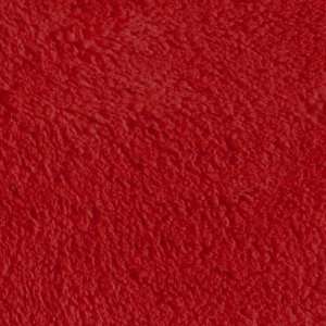  60 Wide Minky Soft Cuddle Red Fabric By The Yard: Arts 