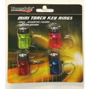   901214   4 Piece Mini Key Ring Torches Case Pack 48