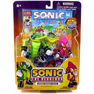   : Sonic X Super Posers SONIC the Hedgehog Action Figure: Toys & Games