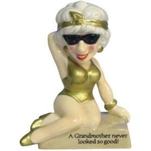   Bikini Grandmother 3 1/4 Inch Biddys Mini Figurine
