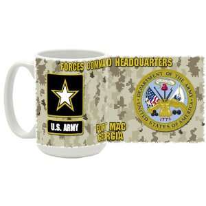  U.S. Army Forces Command Head Quarters Coffee Mug: Kitchen 