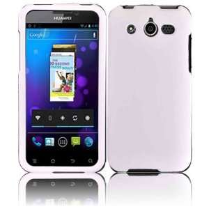  White Hard Case Cover for Huawei Mercury M886: Cell Phones 