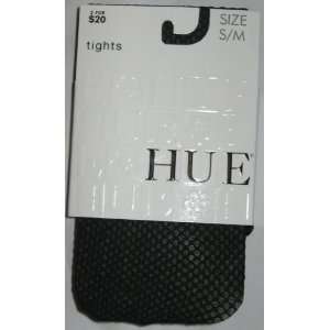  HUE Sheer Net Control Top Tights (S/M Black) Everything 