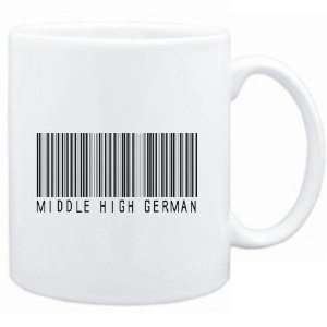  Mug White  Middle High German BARCODE  Languages Sports 