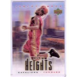  Lebron James City Heights 3 D Special Card Sports 