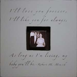   Photobox Frame, Ill Love You Forever, French Grey: Home & Kitchen
