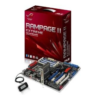 ASUS Rampage II Extreme LGA1366 Intel X58 DDR3 1600 ATX Motherboard