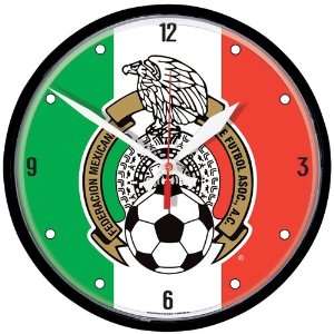 Wincraft Mexican National Soccer Round Clock: Sports 