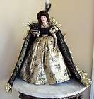 FABERGE Franklin Mint Porcelain Doll Queen Of The Masquerade St 