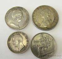 LOT OF 4 ITALIAN COINS 1914 1930 1922 R1961 R  