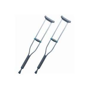  Drive Ez Adjust Aluminum Crutches: Health & Personal Care