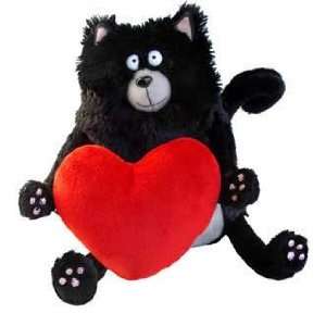  Splat the Cat (w/ heart)   8.5 Cat by MerryMakers Toys & Games