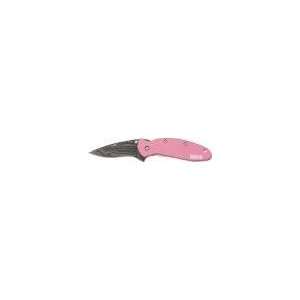 Kershaw Pink A/O Scallion Damascus Framelock Knife  Sports 