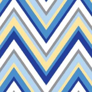  Blue Ikat Changing Pad Cover: Baby