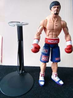 MANNY PACQUIAO 6 3/8  POSEABLE FIGURE BRAND NEW WITH STAND  