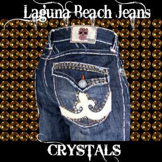 Laguna Beach Jeans Mens MANHATTAN 2G Amber bootcut  