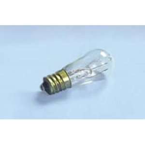 Sylvania 12 Watt Incandescent S6 Light Bulb with Indicator Light Clear 