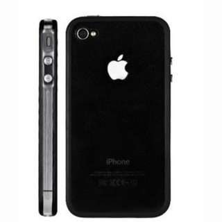  Clear Bumper Frame TPU Silicone Case Cover W/Side Button for iPhone 