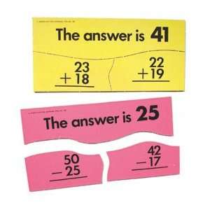  Math Puzzles Addition & Subtraction The Answer Is Puzzles 