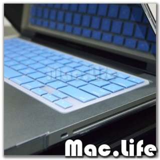 BLUE Silicone Keyboard Cover Skin for Macbook Pro 13 15  