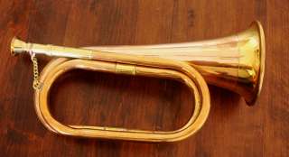 Cavalry Bugle Trumpet Brass & copper Brand new  