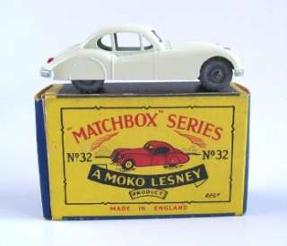 MATCHBOX MOKO LESNEY 32 JAGUAR XK 140, 1957, MIB!  