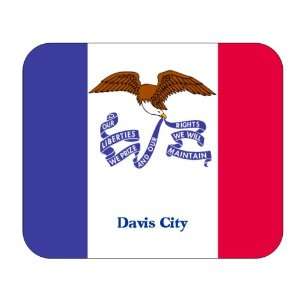  US State Flag   Davis City, Iowa (IA) Mouse Pad 