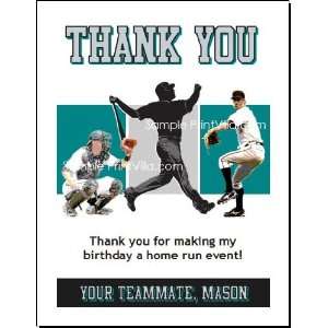  Florida Marlins Colored Baseball Thank You Cards 