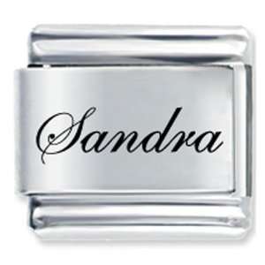    Edwardian Script Font Name Sandra Italian Charms Pugster Jewelry