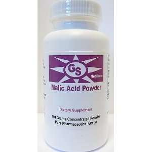  Pharmaceutical Grade Malic Acid POWDER, 100grams (166 day 