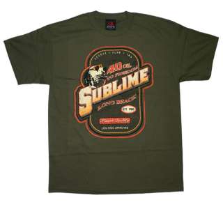 Sublime   Lou Dog Label T Shirt  
