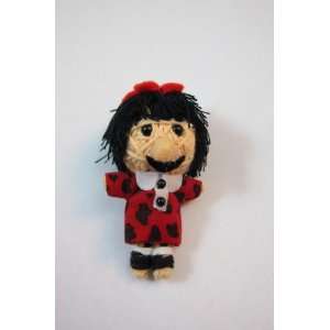  Mafalda Voodoo String Doll Keychain NEW 