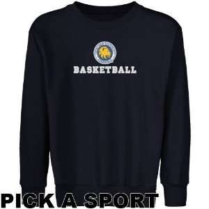  Texas A & M Commerce Lions Youth Navy Blue Custom Sport 
