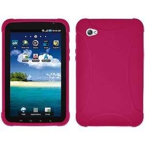   Jelly Case Hot Pink For Samsung Galaxy Tab Gt P1000 Fashionable Home
