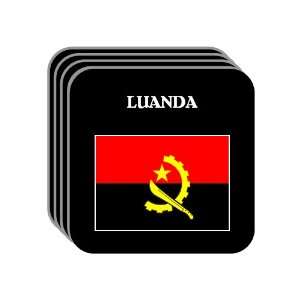 Angola   LUANDA Set of 4 Mini Mousepad Coasters